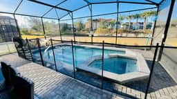 Gated Luxury Resort Home with South Facing Pool