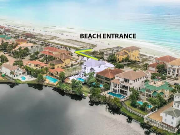 Seastar Palazzo with Beach Views, Lake, and Pool
