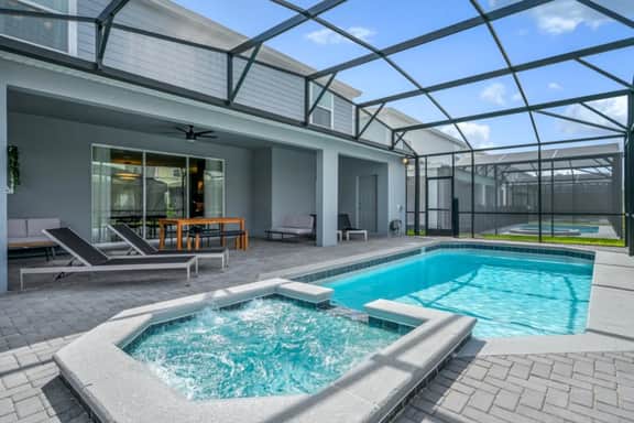 Lux Family Haven near Disney ~ Pool ~ Theatre Room