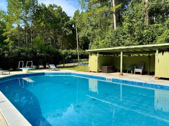 Southern Charm Pool Home: Large Fenced-in Yard
